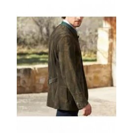 Vintage Solid Color Button Jacket